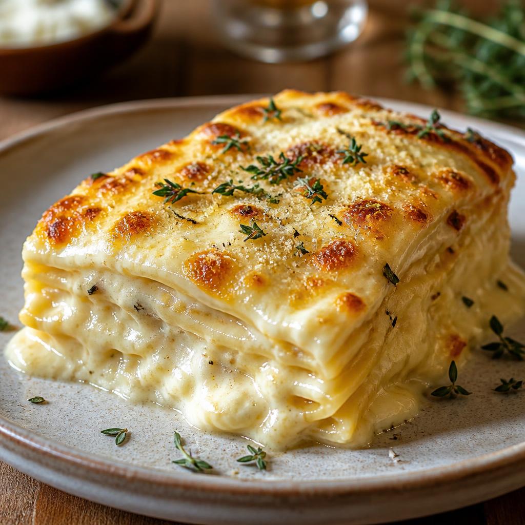 Four-Cheese Lasagna