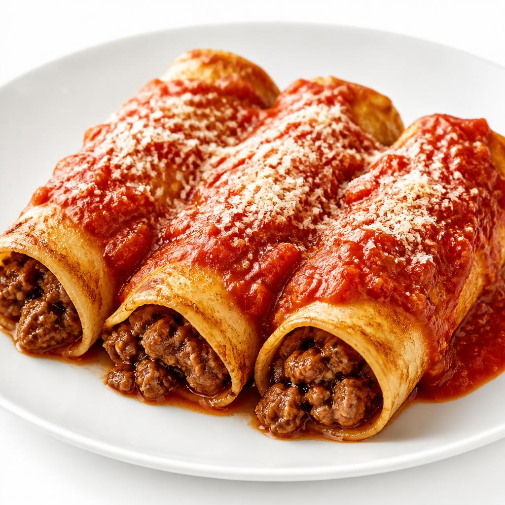 Fit · Beef Pancakes in Pomodoro Sauce · 350g