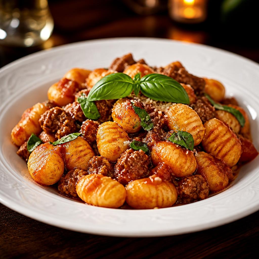 Gnocchi Bolognese
